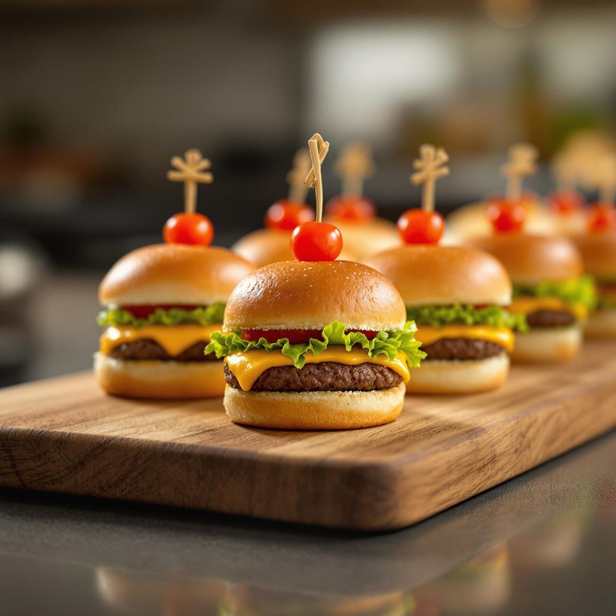 mini burgers
